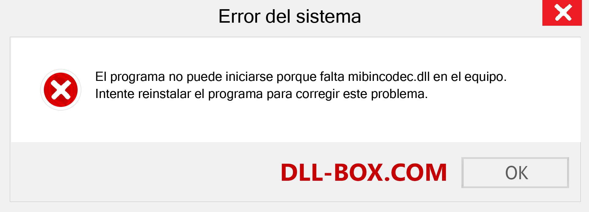 ¿Falta el archivo mibincodec.dll ?. Descargar para Windows 7, 8, 10 - Corregir mibincodec dll Missing Error en Windows, fotos, imágenes