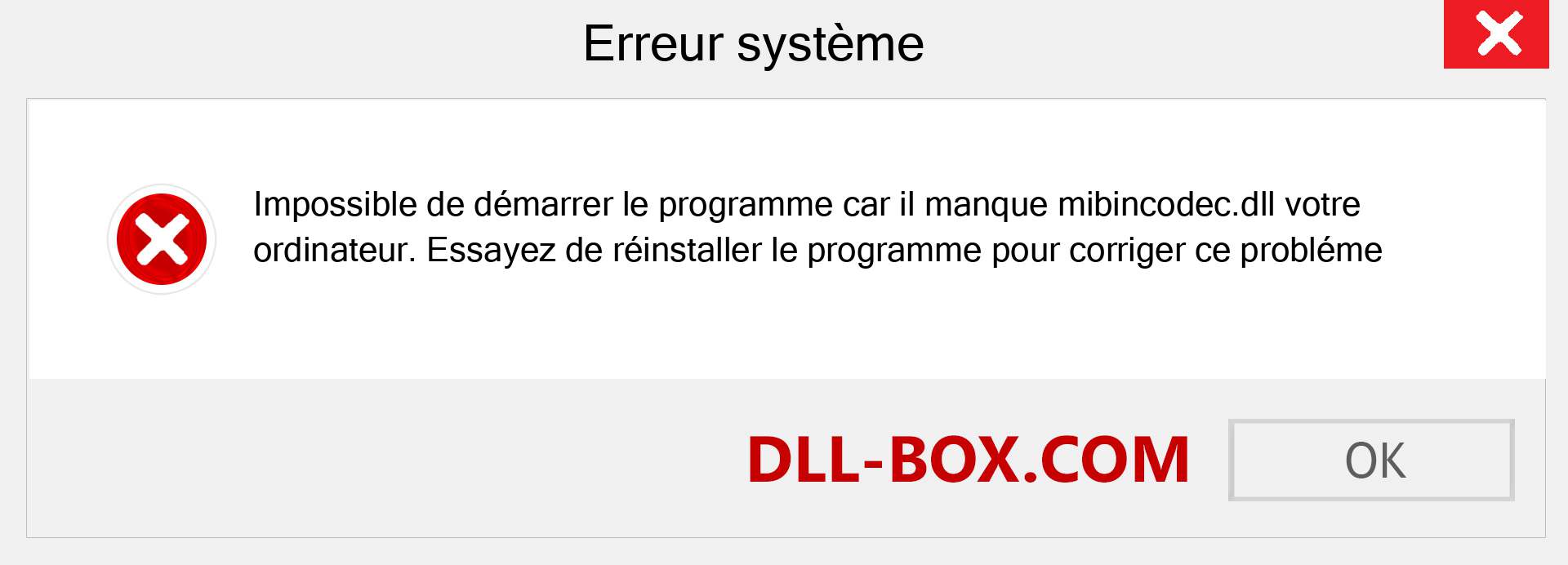 Le fichier mibincodec.dll est manquant ?. Télécharger pour Windows 7, 8, 10 - Correction de l'erreur manquante mibincodec dll sur Windows, photos, images